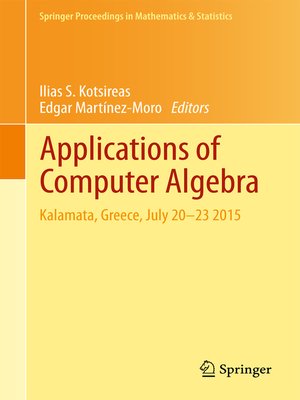 cover image of Applications of Computer Algebra
